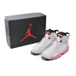 Coolkicks PKGoden Air Jordan 6 Retro Infrared White,384664-123  