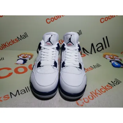 (50% off for a limited time promotion)Air Jordan 4 Retro White Midnight Navy, DH6927-140   02