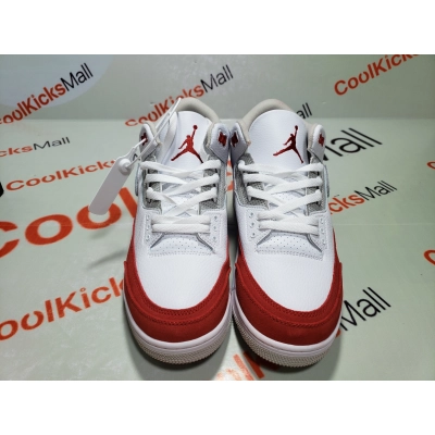 Cool Kicks | PKGoden Air Jordan 3 Retro Tinker White University Red,CJ0939-100 02