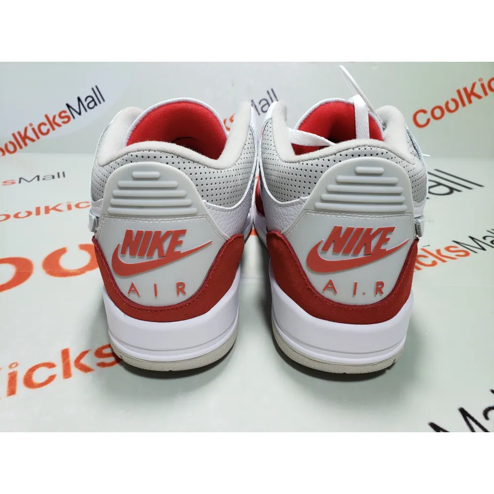 Cool Kicks | PKGoden Air Jordan 3 Retro Tinker White University Red,CJ0939-100