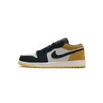 Coolkicks G5 Air Jordan 1 Low Sail University Gold Black,553558-127