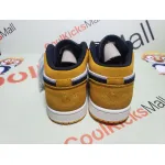 Coolkicks G5 Air Jordan 1 Low Sail University Gold Black,553558-127