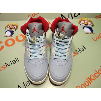 Coolkicks PKGoden Air Jordan 5 Retro Trophy Room Ice Blue,CI1899-400 02
