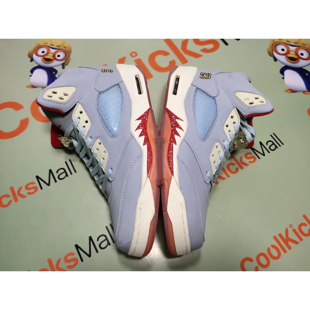 Coolkicks PKGoden Air Jordan 5 Retro Trophy Room Ice Blue,CI1899-400