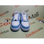 GET A Bathing Ape Bape Sta Low White Blue, 1M70-191-001