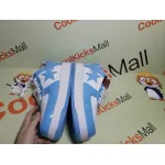 GET A Bathing Ape Bape Sta Low White Blue, 1M70-191-001