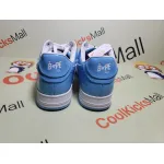 GET A Bathing Ape Bape Sta Low White Blue, 1M70-191-001