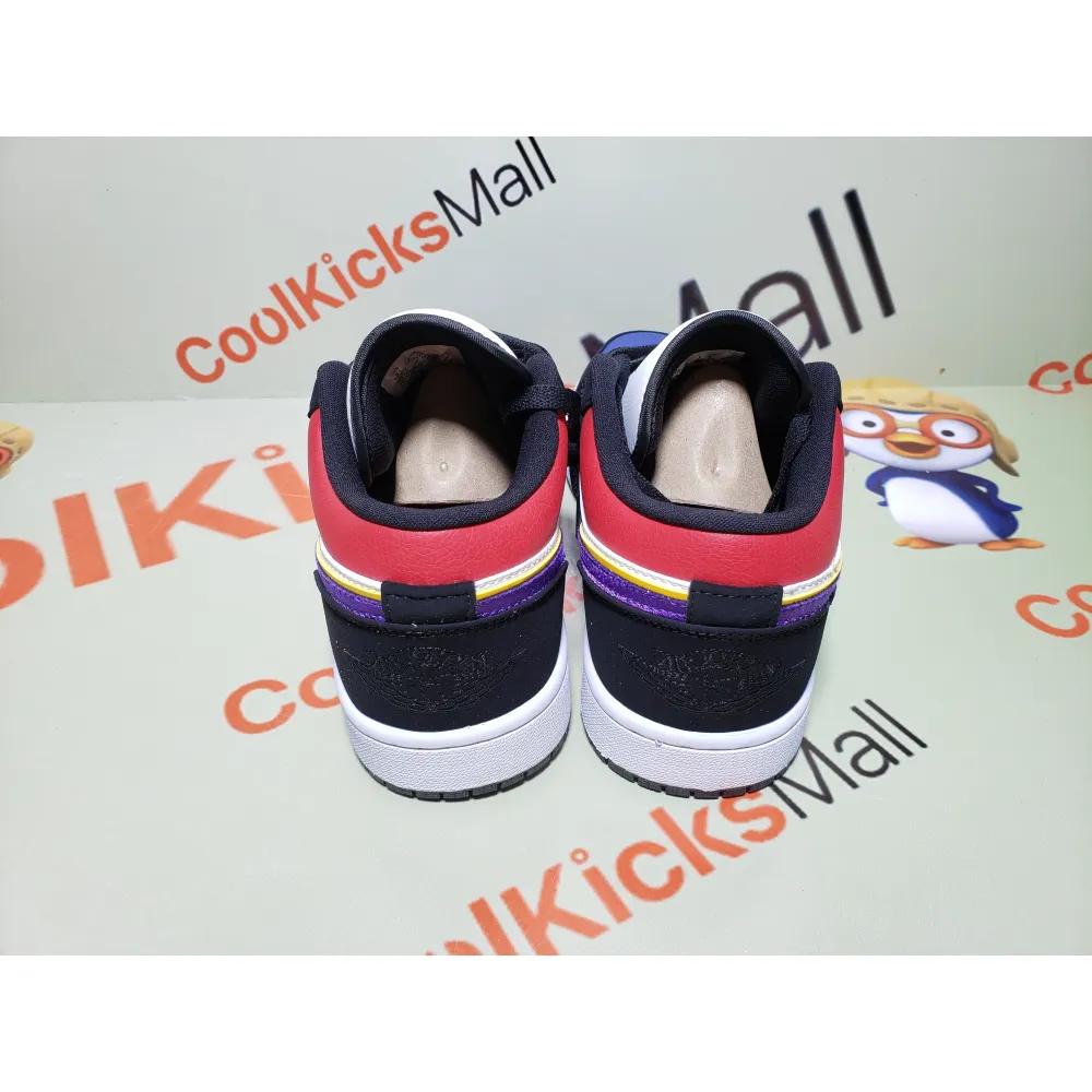 Coolkicks G5 Air Jordan 1 Low Lakers Top 3,CJ9216-051