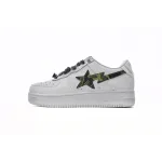 G5 A Bathing Ape Bape Sta Low White Green Camouflage,1H20-191-045