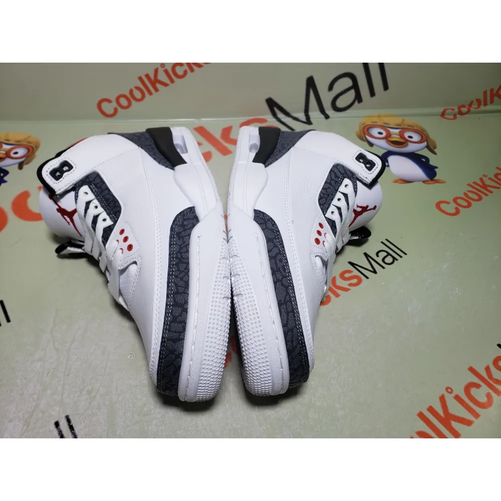 Coolkicks PKGoden Air Jordan 3 Retro SE Fire Red Denim,CZ6634-100