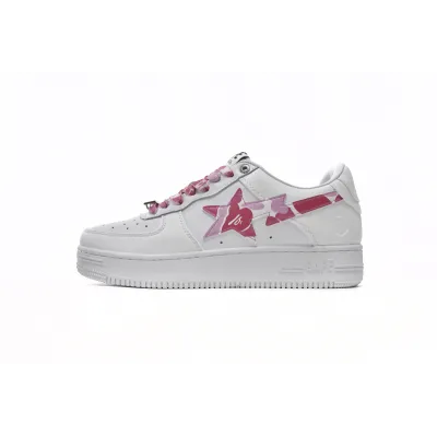 G5 A Bathing Ape Bape Sta Low White Red Camouflage,1H20-191-045 01