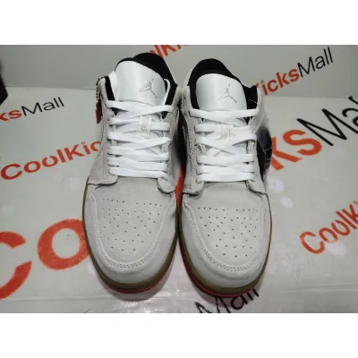 Coolkicks G5 Air Jordan 1 Low White Gum Hyper Pink,553558-119 02