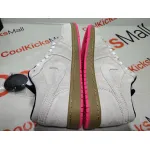 Coolkicks G5 Air Jordan 1 Low White Gum Hyper Pink,553558-119