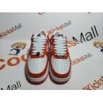 G5 A Bathing Ape Bape Sta Low White Orange,1H70-191-001