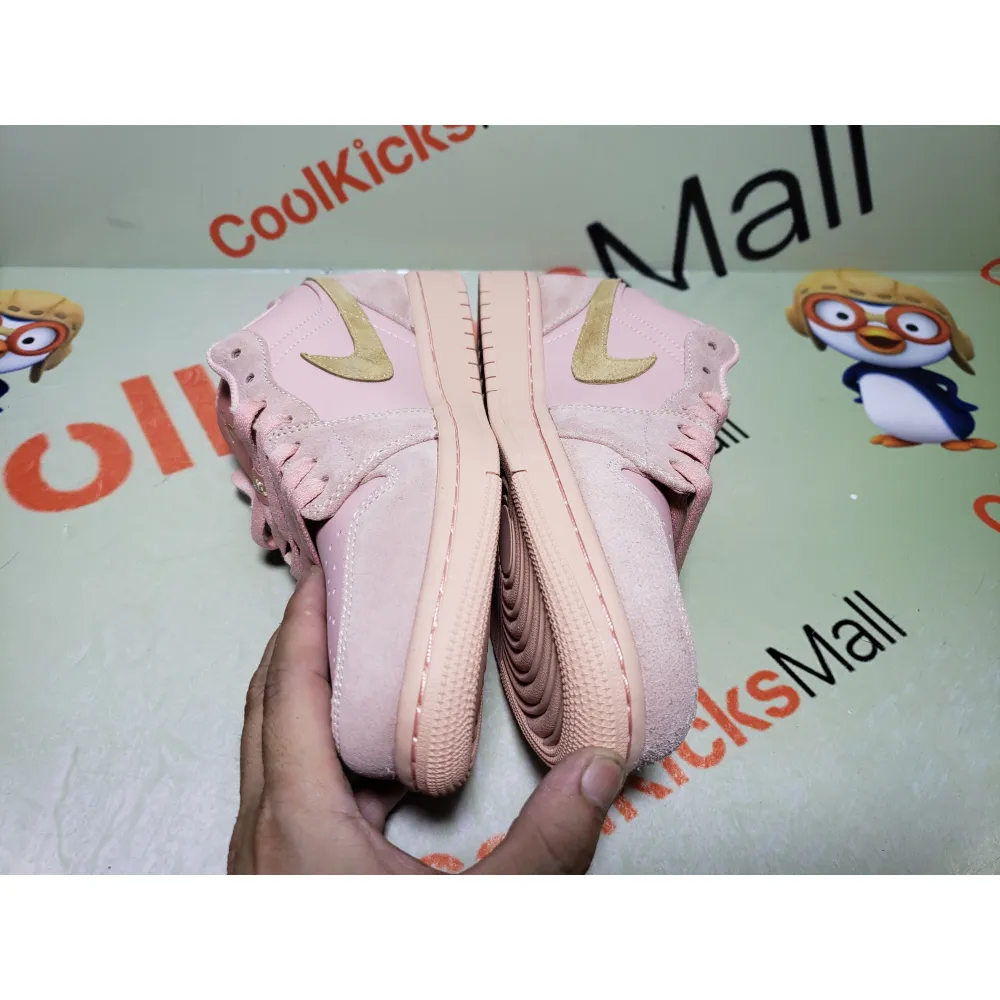 Coolkicks G5 Air Jordan 1 Low Coral Stardust,CJ9216-676