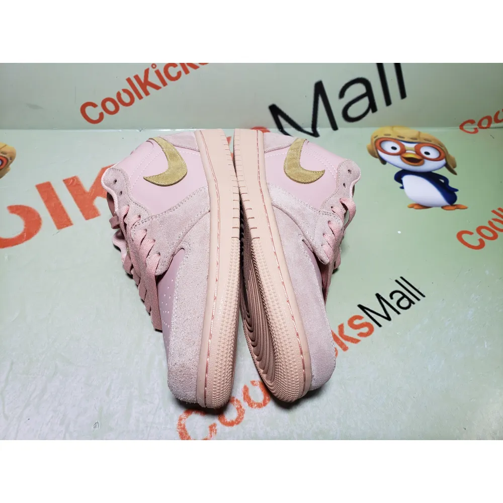 Coolkicks G5 Air Jordan 1 Low Coral Stardust,CJ9216-676