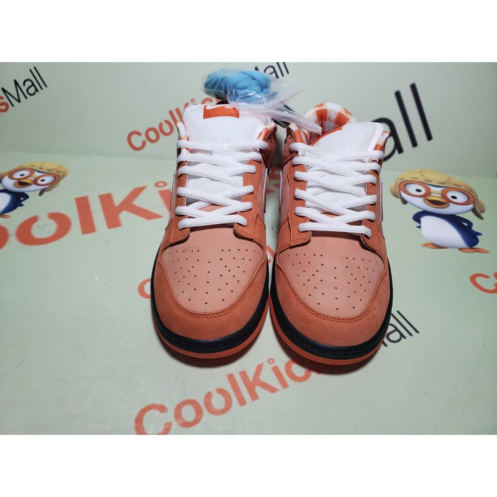 Coolkicks GET SB Dunk Low Concepts Orange Lobster,  FD8776-800