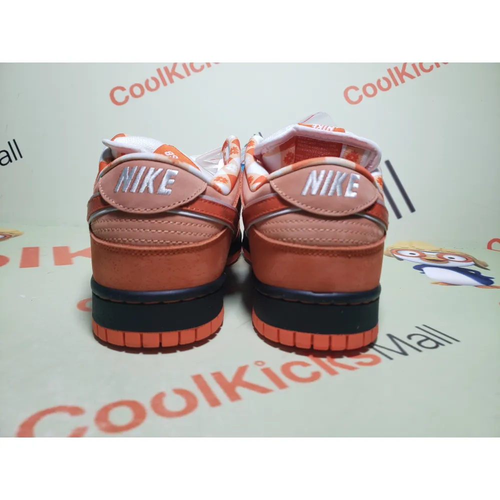 Coolkicks GET SB Dunk Low Concepts Orange Lobster,  FD8776-800