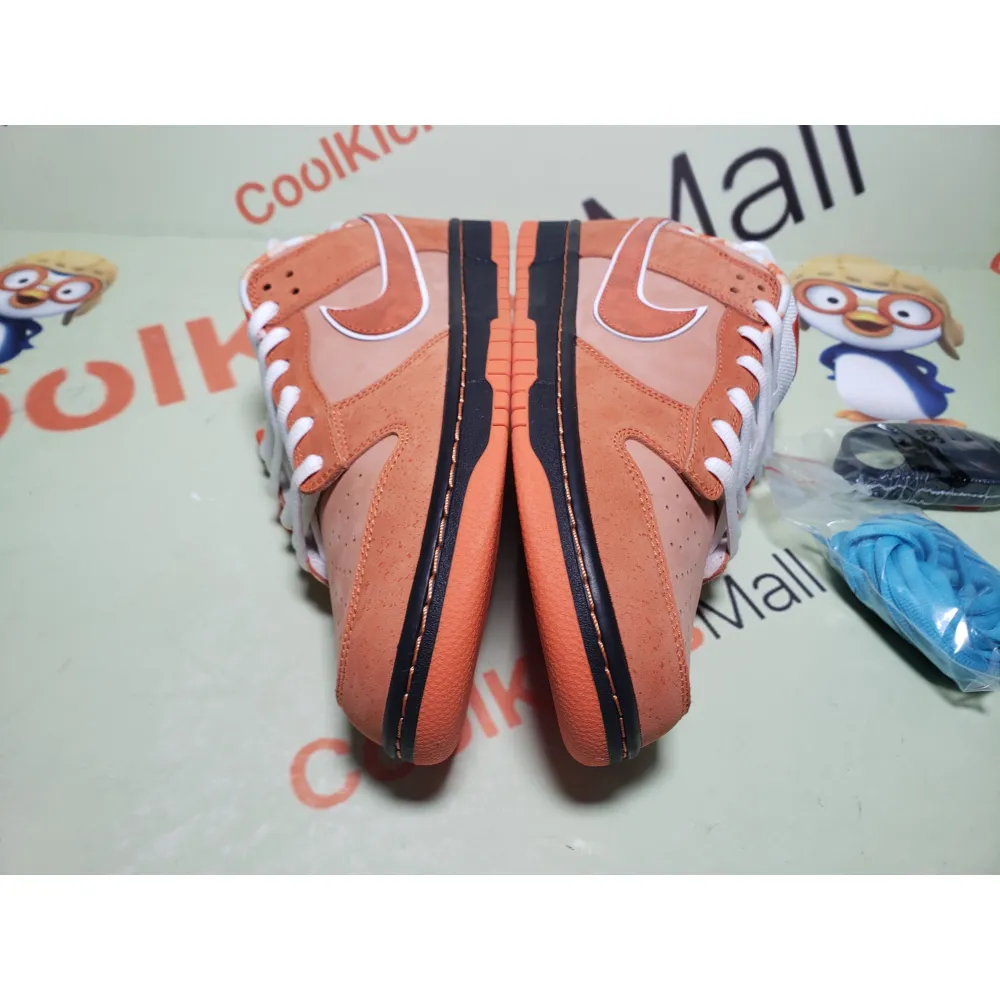 Coolkicks GET SB Dunk Low Concepts Orange Lobster,  FD8776-800