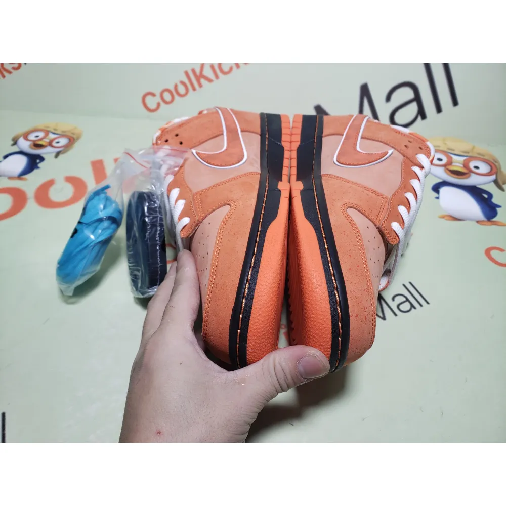 Coolkicks GET SB Dunk Low Concepts Orange Lobster,  FD8776-800