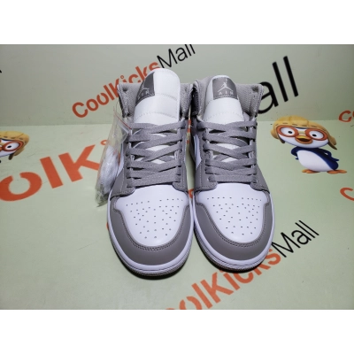 Coolkicks | PKGoden Air Jordan 1 Mid Linen, 554724-082 02