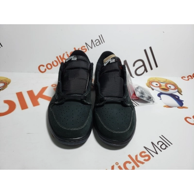 Cool Kicks | GET Air Jordan 1 Retro Low GET SP Travis Scott Black Phantom, DM7866-001 02