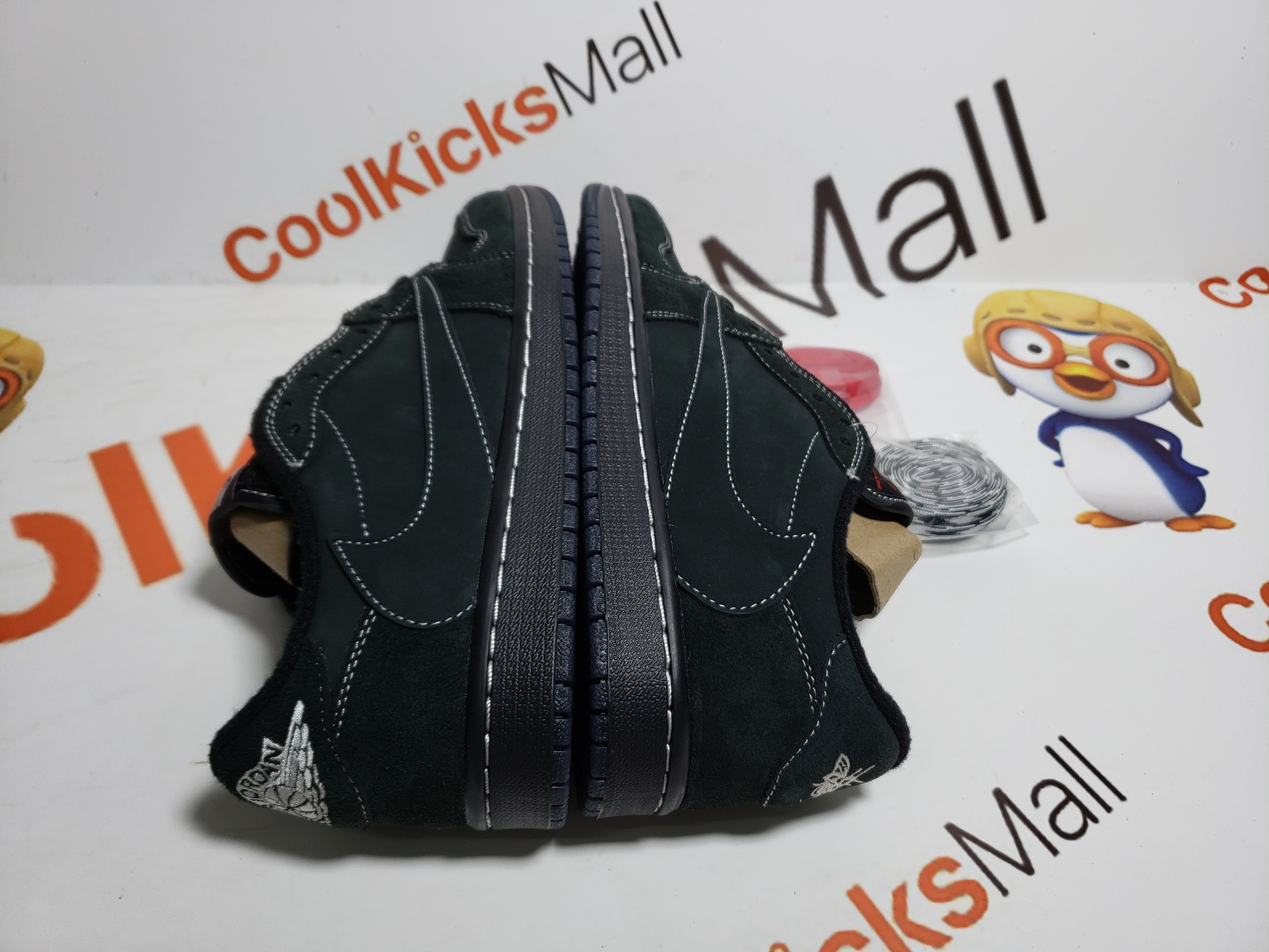 cool kicks | GET Air Jordan 1 Retro Low OG SP Travis Scott Black Phantom