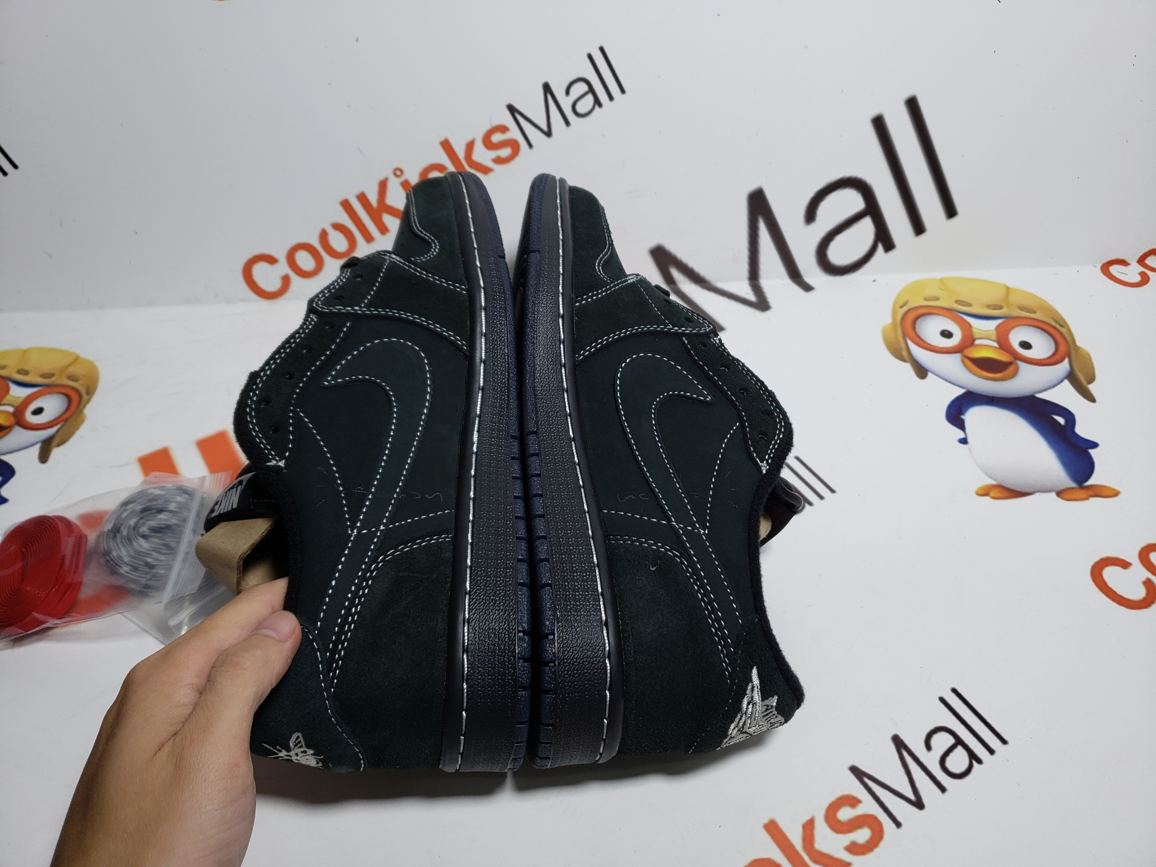 cool kicks | GET Air Jordan 1 Retro Low OG SP Travis Scott Black Phantom