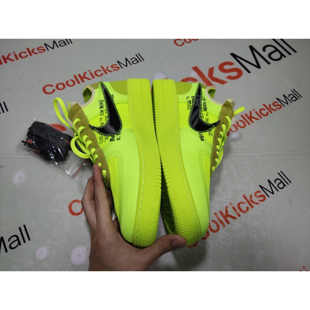 Coolkicks PKGoden Air Force 1 Low Off-White Volt,AO4606-700