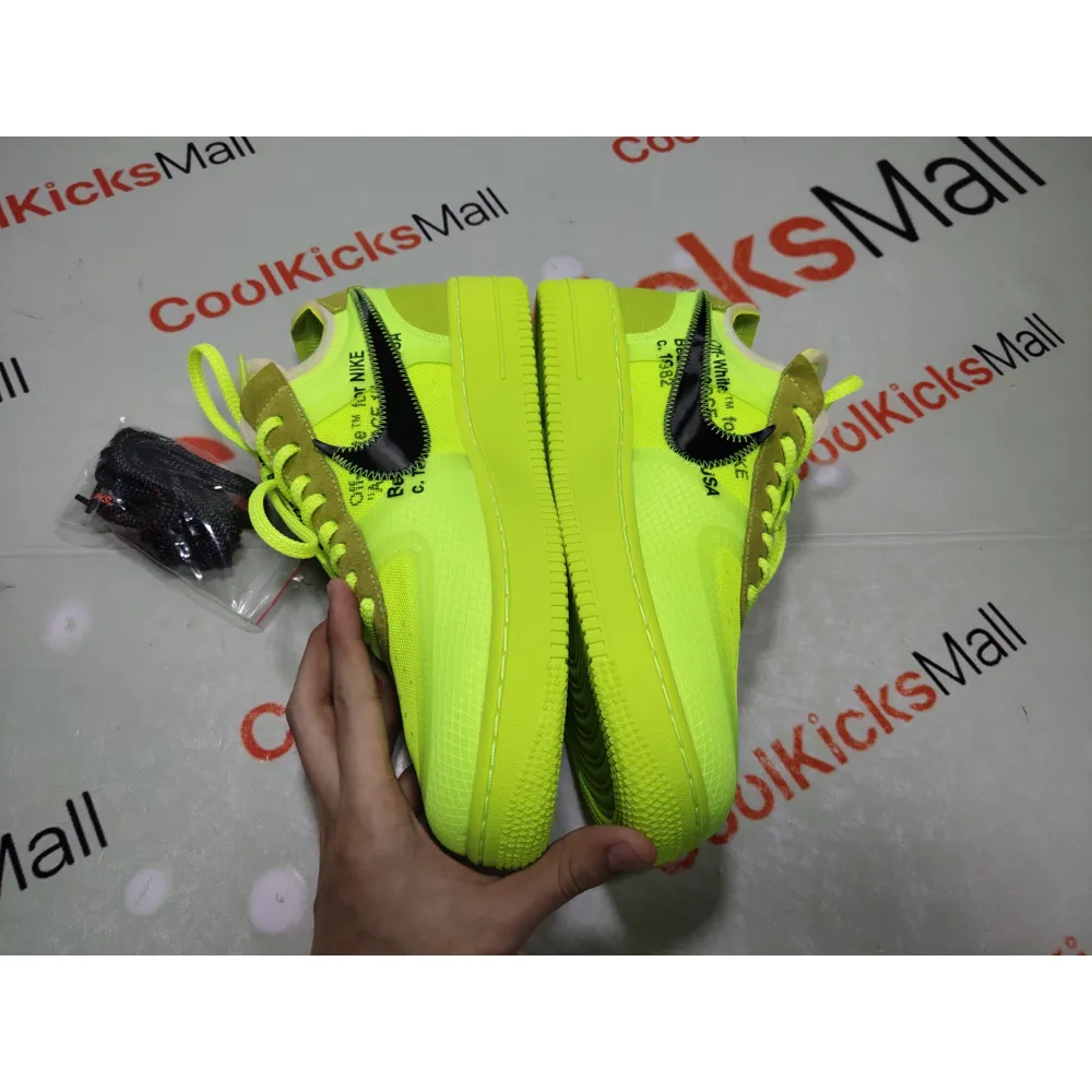 Coolkicks PKGoden Air Force 1 Low Off-White Volt,AO4606-700