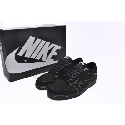 Coolkicks | PKGoden Air Jordan 1 Retro Low GET SP Travis Scott Black Phantom, DM7866-001 01