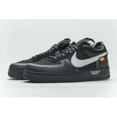 Coolkicks PKGoden Air Force 1 Low Off-White Black White,AO4606-001 01