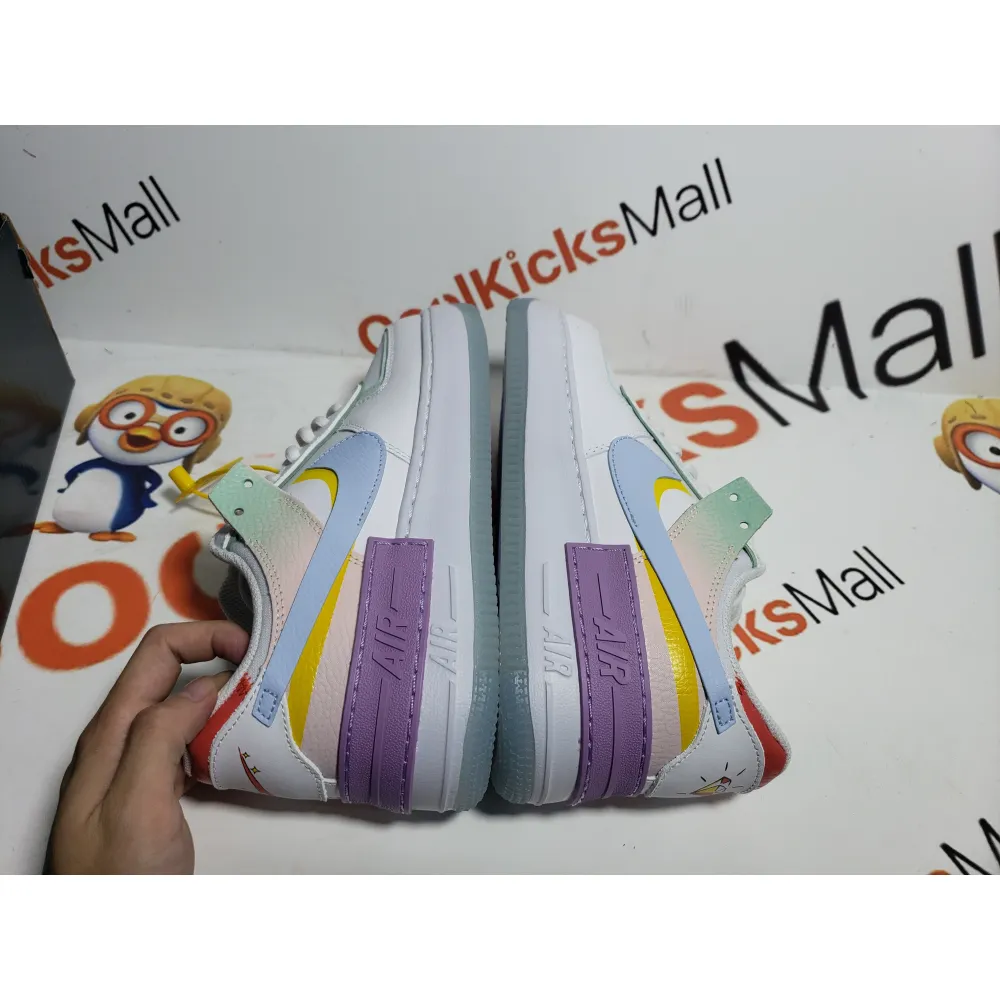 Coolkicks G5 Air Force 1 Shadow White HydrGETen Blue Purple (W),CW2630-141