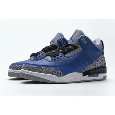 Coolkicks PKGoden Air Jordan 3 Retro Varsity Royal Cement,CT8532-400 01