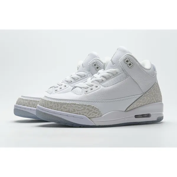 PK GOD Air Jordan 3 Retro Pure White (2018)