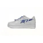 G5 A Bathing Ape Bape Sta Low White Blue Camouflage,1H20-191-045