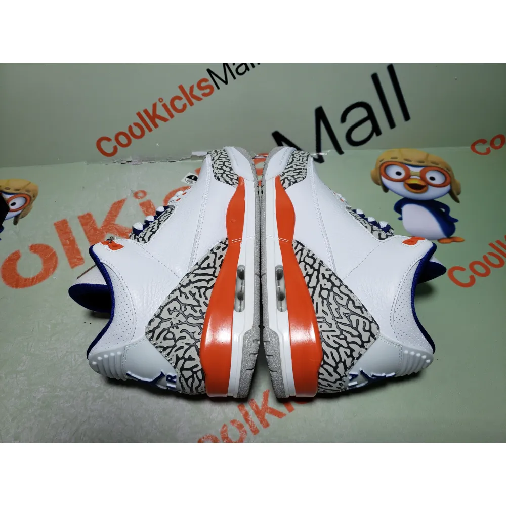 Coolkicks PKGoden Air Jordan 3 Retro Knicks, 136064-148