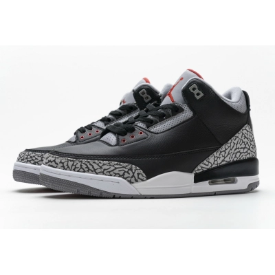 PKGoden Air Jordan 3 Retro Black Cement (2018),854262-001 01