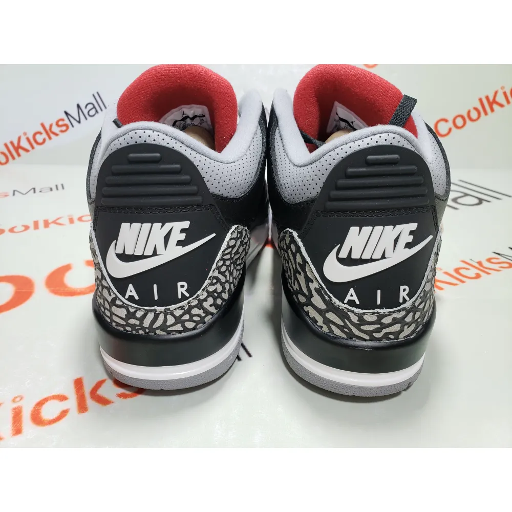 PKGoden Air Jordan 3 Retro Black Cement (2018),854262-001