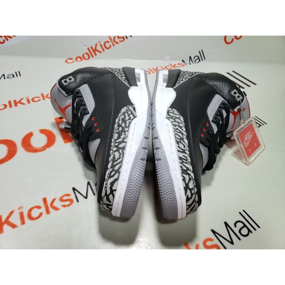 PKGoden Air Jordan 3 Retro Black Cement (2018),854262-001