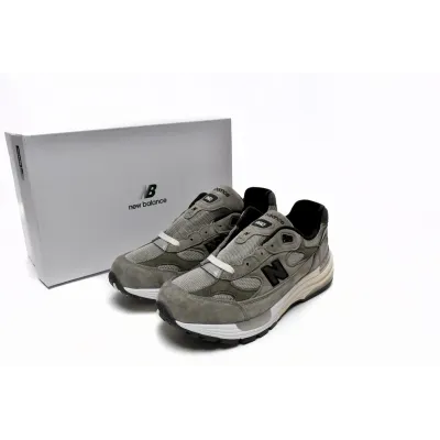 cool kicks | PKGoden JJJJound x New Balance 992 Grey, M992J2 01