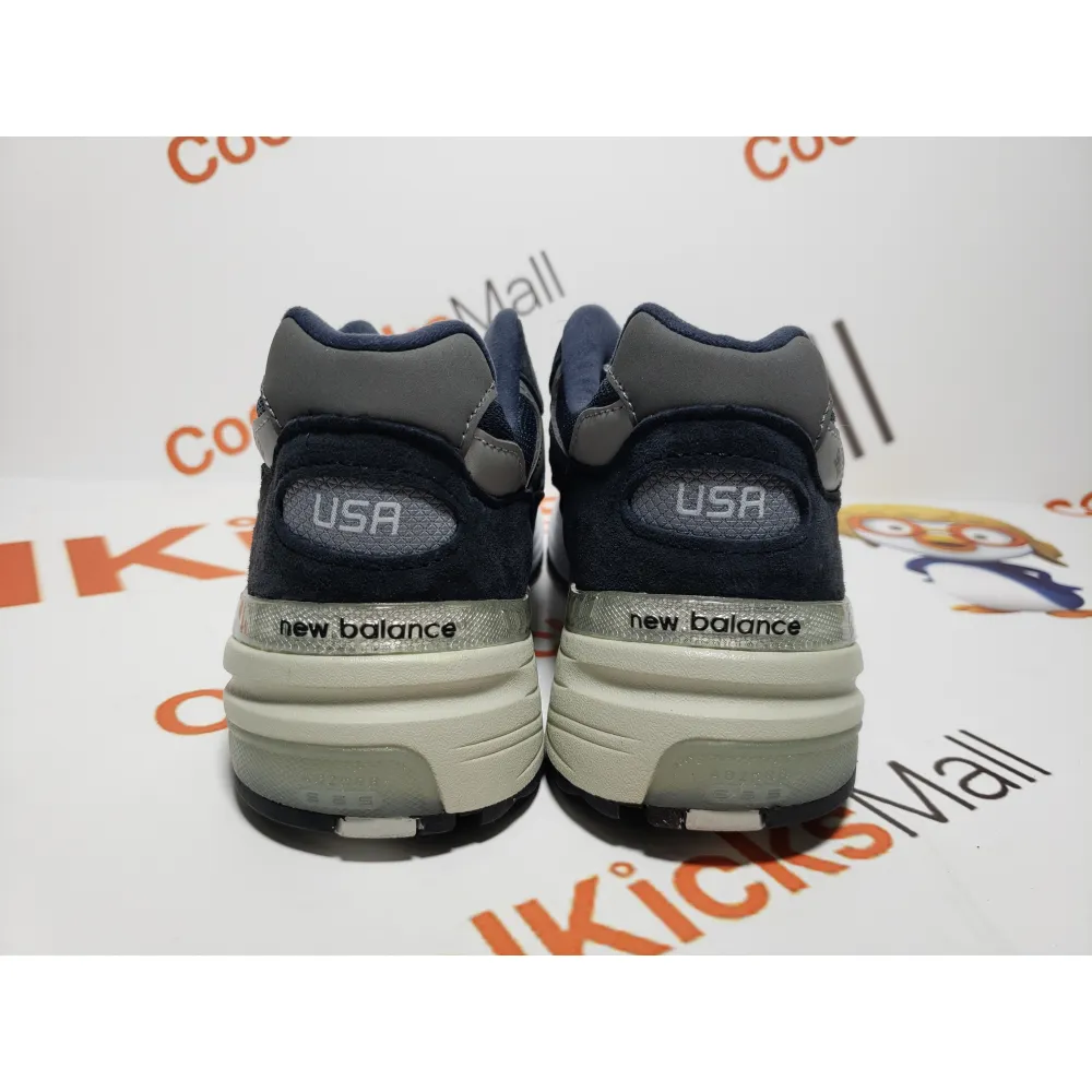Cool Kicks | PKGoden New Balance 992 Navy Grey, M992GG