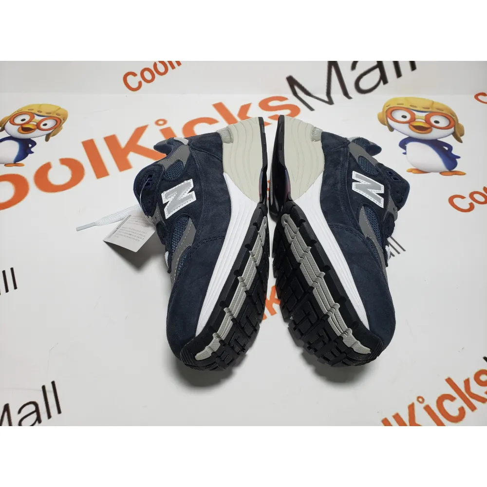 Cool Kicks | PKGoden New Balance 992 Navy Grey, M992GG