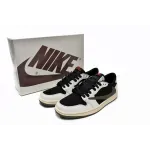 Coolkicks | G5 Travis Scott x Air Jordan 1 Low GET Olive, DZ4137-106
