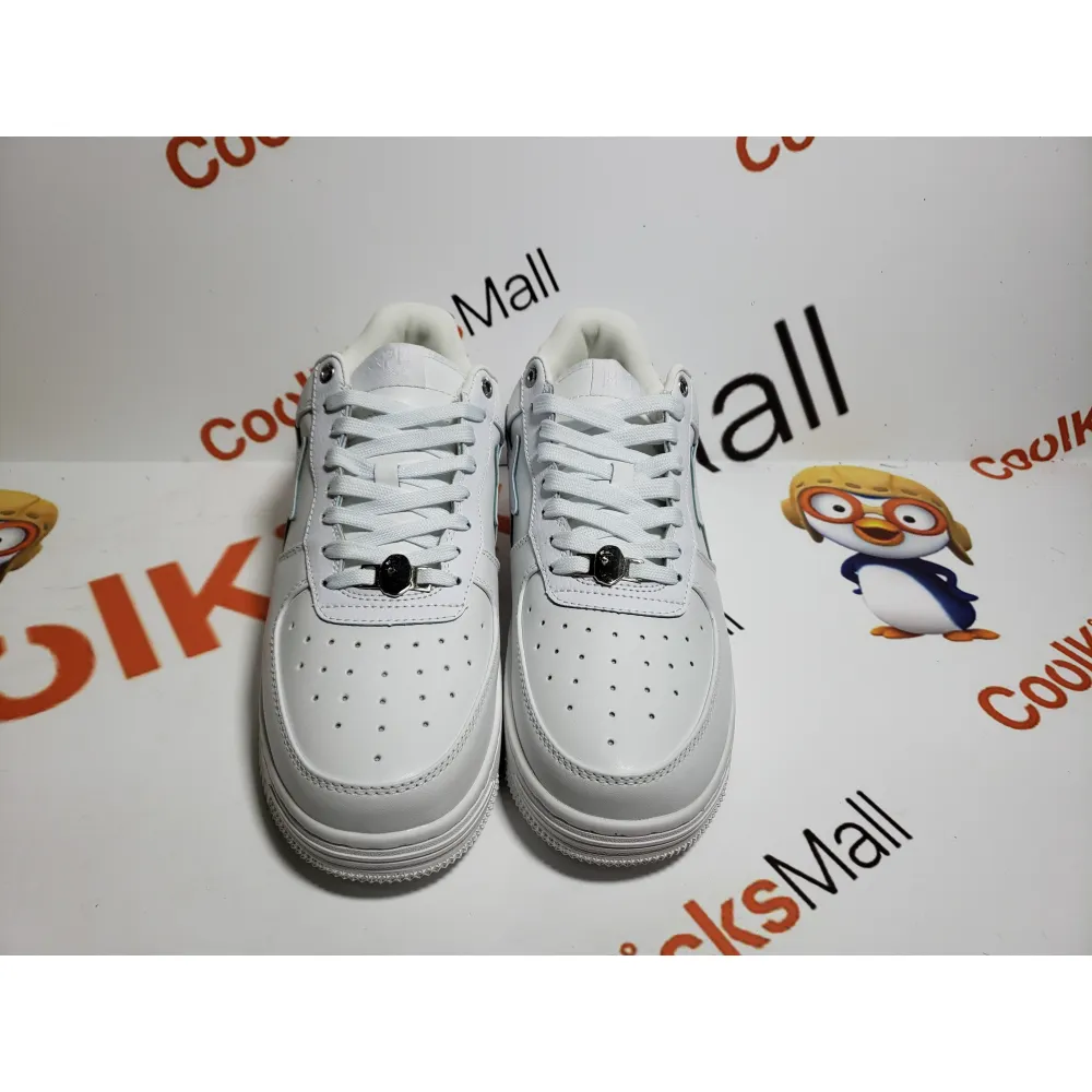 G5 A Bathing Ape Bape Sta Low White, 1H70-191-006