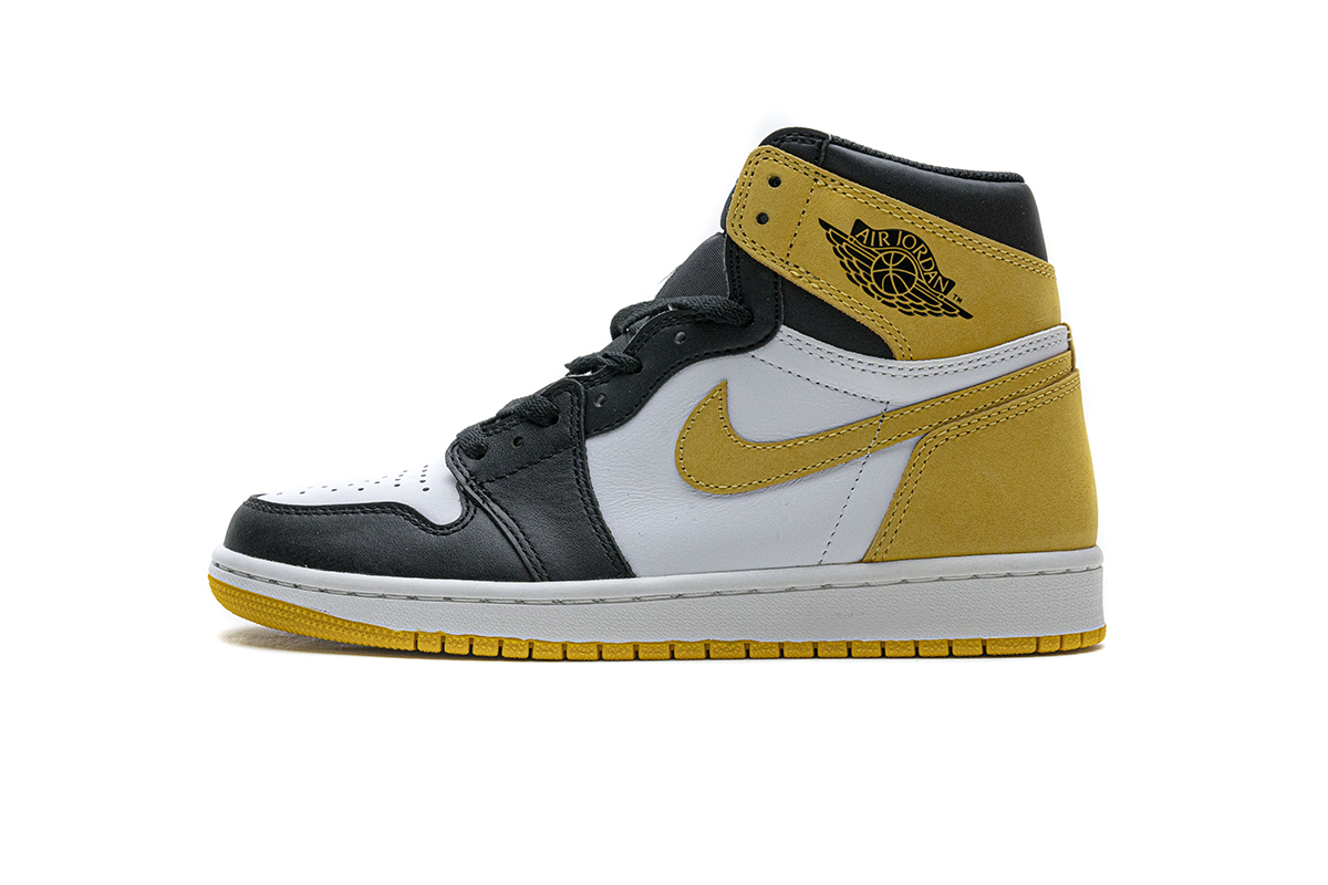 GET Air Jordan 1 Retro High Yellow Ochre