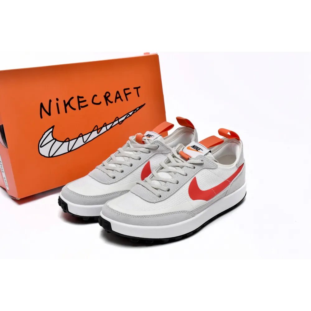 Cool Kicks | GET Tom Sachs x Craft General Purpose Shoe Rice Grey Red ,DA6672-300