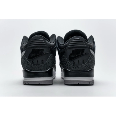 PKGoden Air Jordan 3 Retro Tinker Black Cement Gold 02