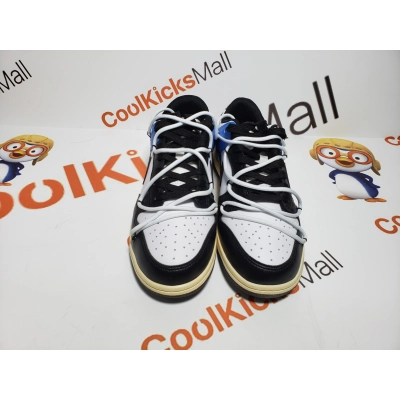 PKGoden Dunk Low Strap Black and White Blue,DD1391-100 02
