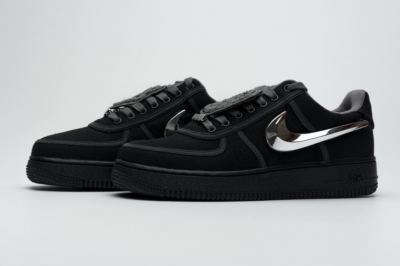 BootsMastersLin Air Force 1 Low Travis Scott Black
